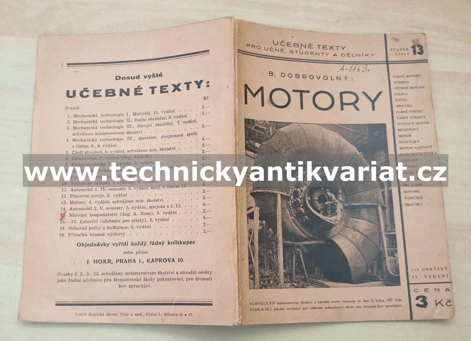 Motory - B.Dobrovolný (1938)