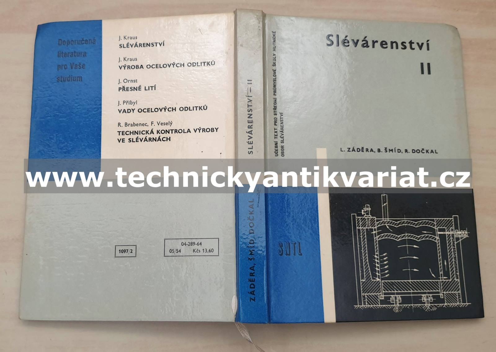 Slévárenství II - Záděra, Šmíd, Dočkal (1964)
