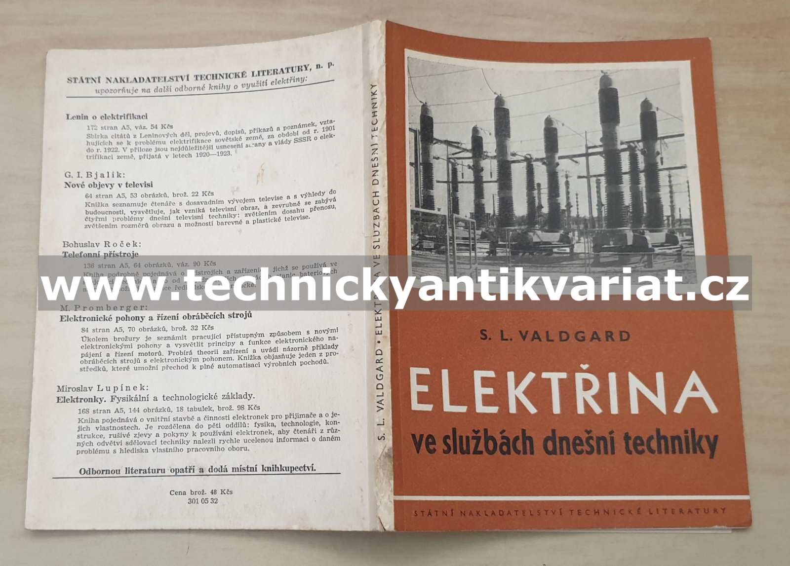 Elektřina ve službách dnešní techniky - S.L. Valdgard (1963)