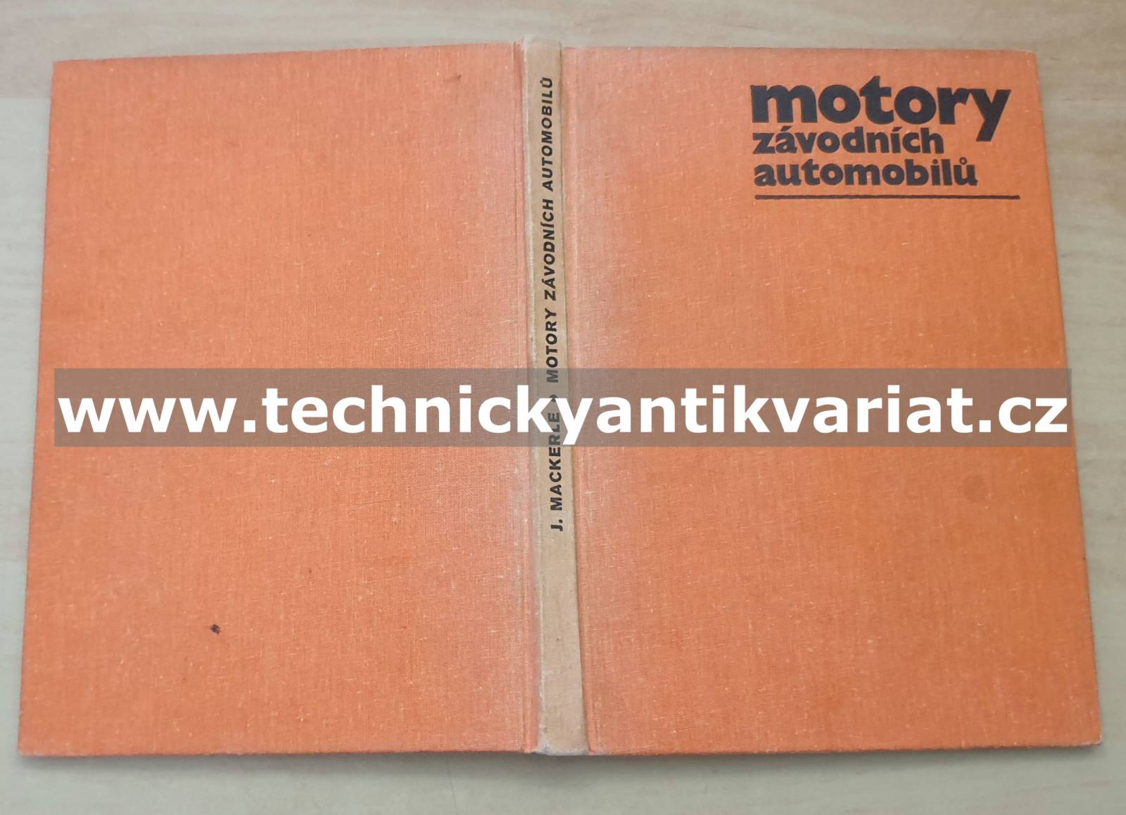 Motory závodních automobilů - Julius Mackerle (1980)