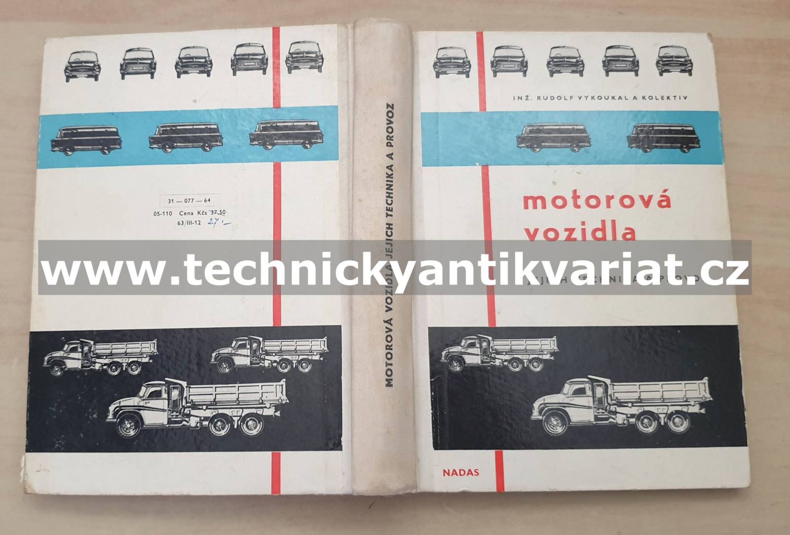 Motorová vozidla - Rudolf Vykoukal (1964)