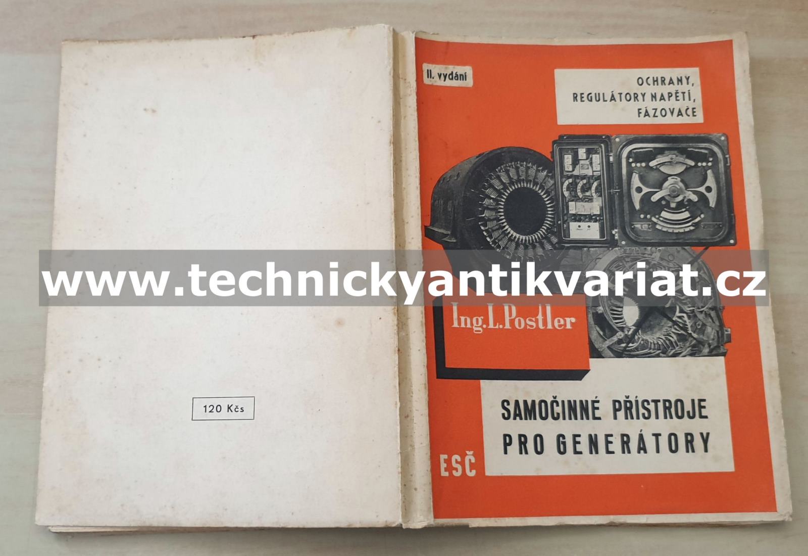 Samočinné přístroje pro generátory - Ladislav Postler (1945)