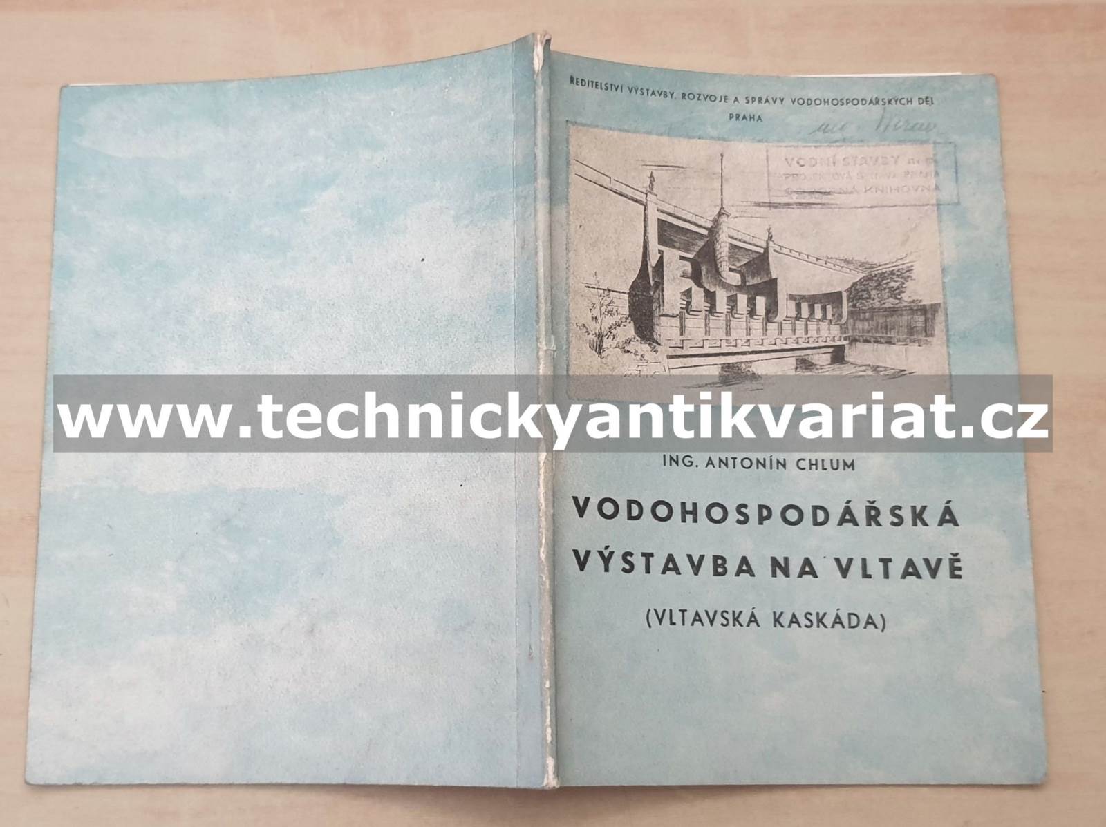 Vodohospodářská výstavba na Vltavě - Antonín Chlum (1958)