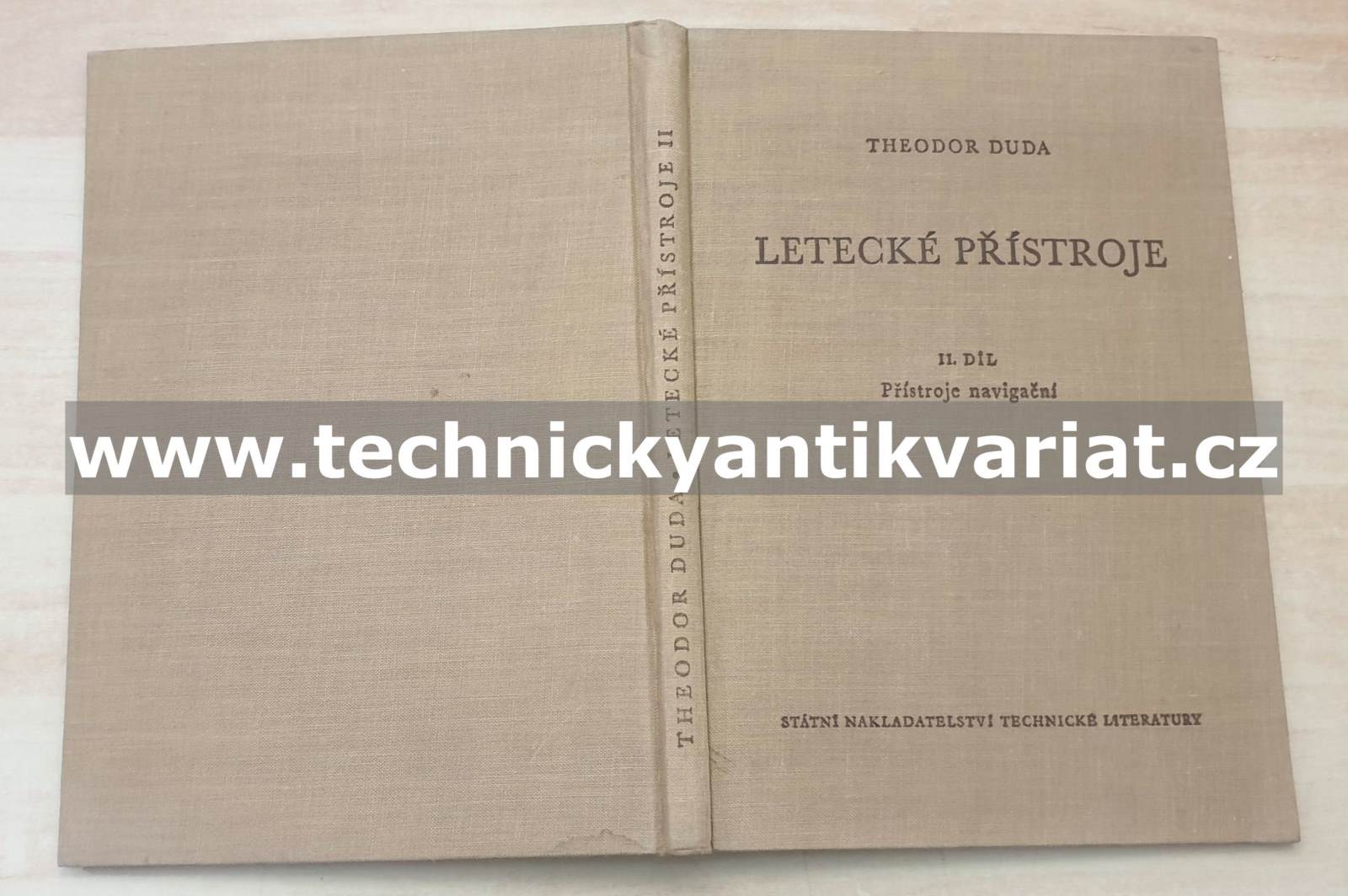 Letecké přístroje II. Přístroje navigační - Theodor Duda (1956)