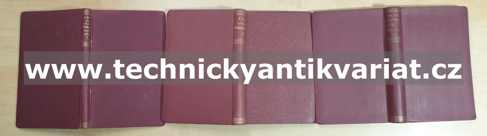 Technický průvodce pro inženýry a stavitele - Elektrotechnika I.,II.,III. (1926, 1932, 1936)