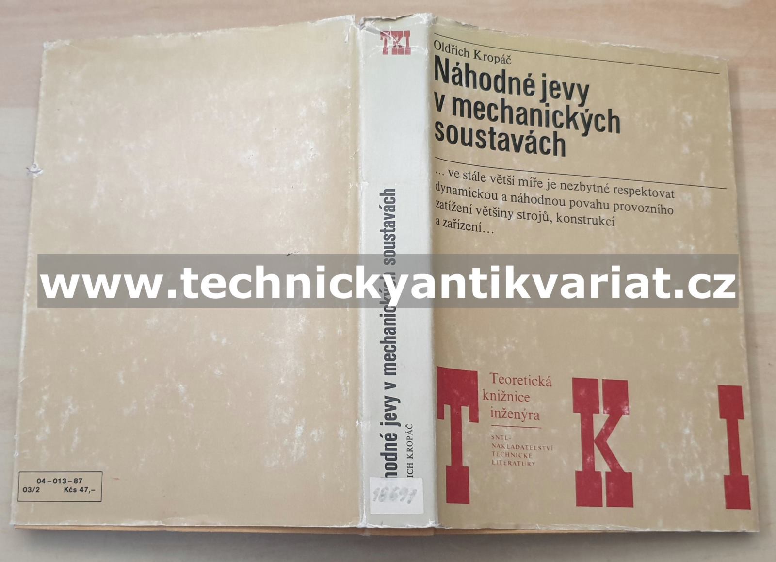 Náhodné jevy v mechanických soustavách - Oldřich Kropáč (1987)