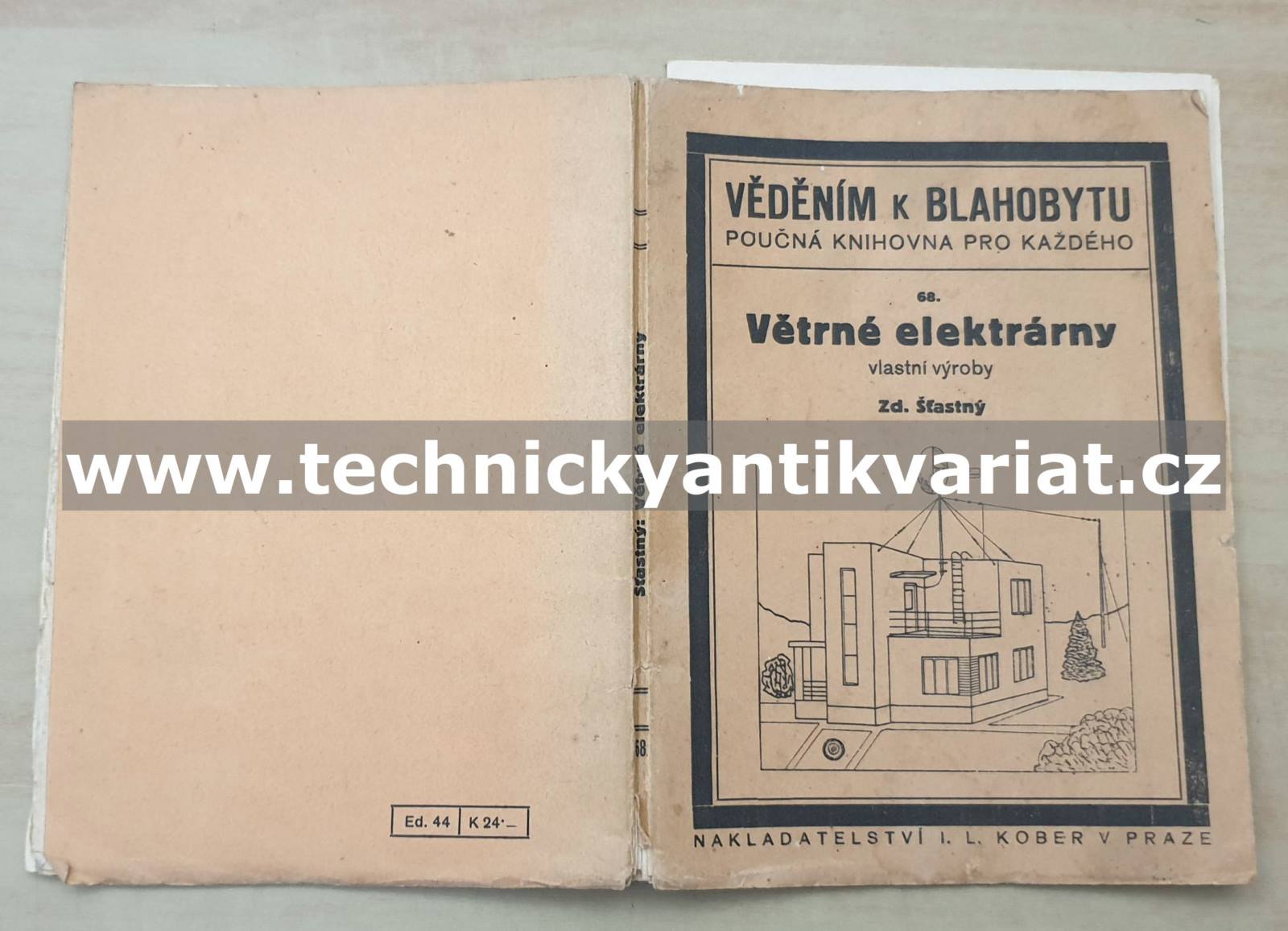 Větrné elektrárny vlastní výroby - Zdeněk Šťastný (1944)