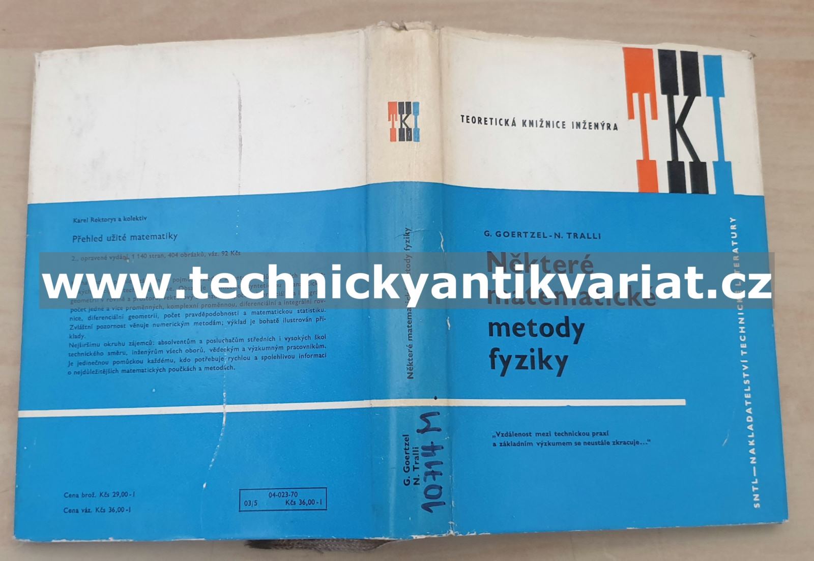 Některé matematické metody fyziky - Goertzel, Tralli (1970)