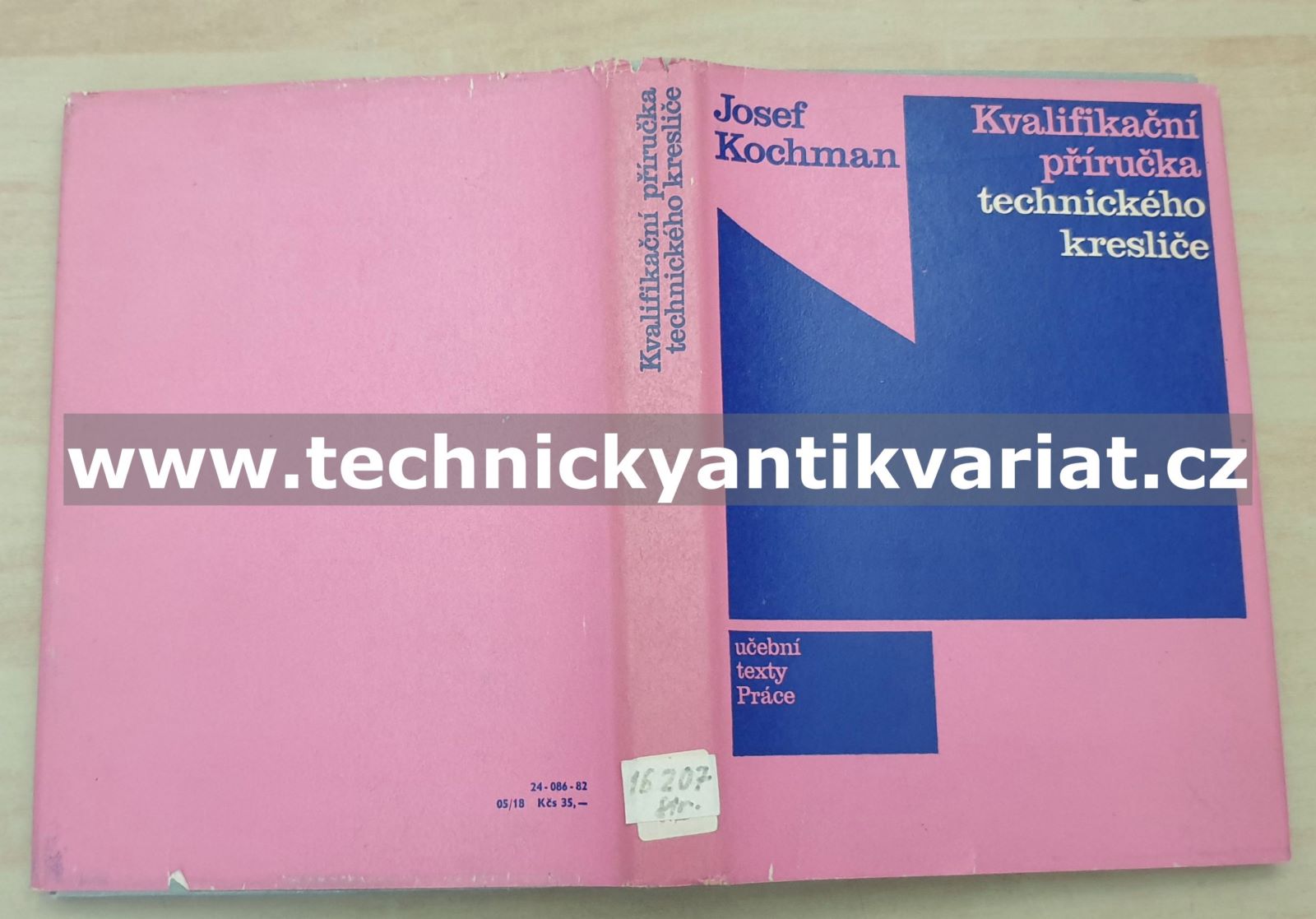 Kvalifikační příručka technického kresliče - Josef Kochman (1982)