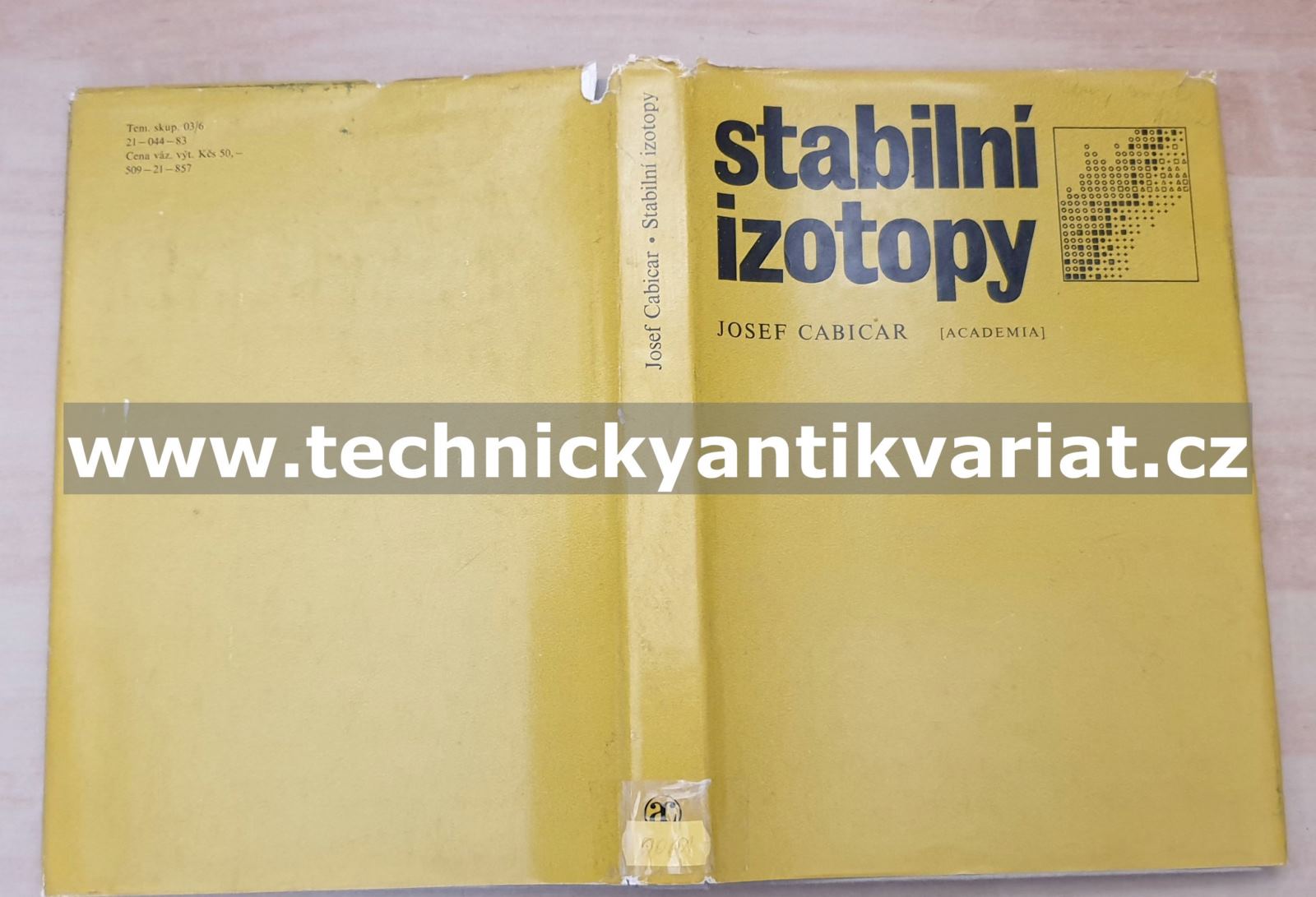 Stabilní izotopy - Josef Cabicar (1983)