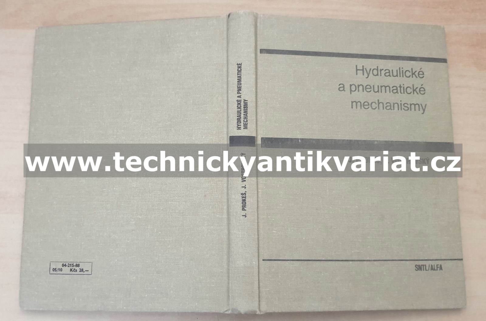 Hydraulické a pneumatické mechanismy - Prokeš, Vostrovský (1988)