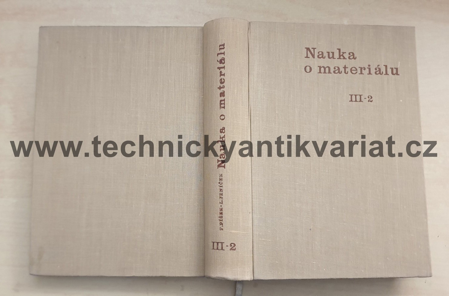 Nauka o materiálu III. Svazek 2 - Píšek, Jeníček (1962)