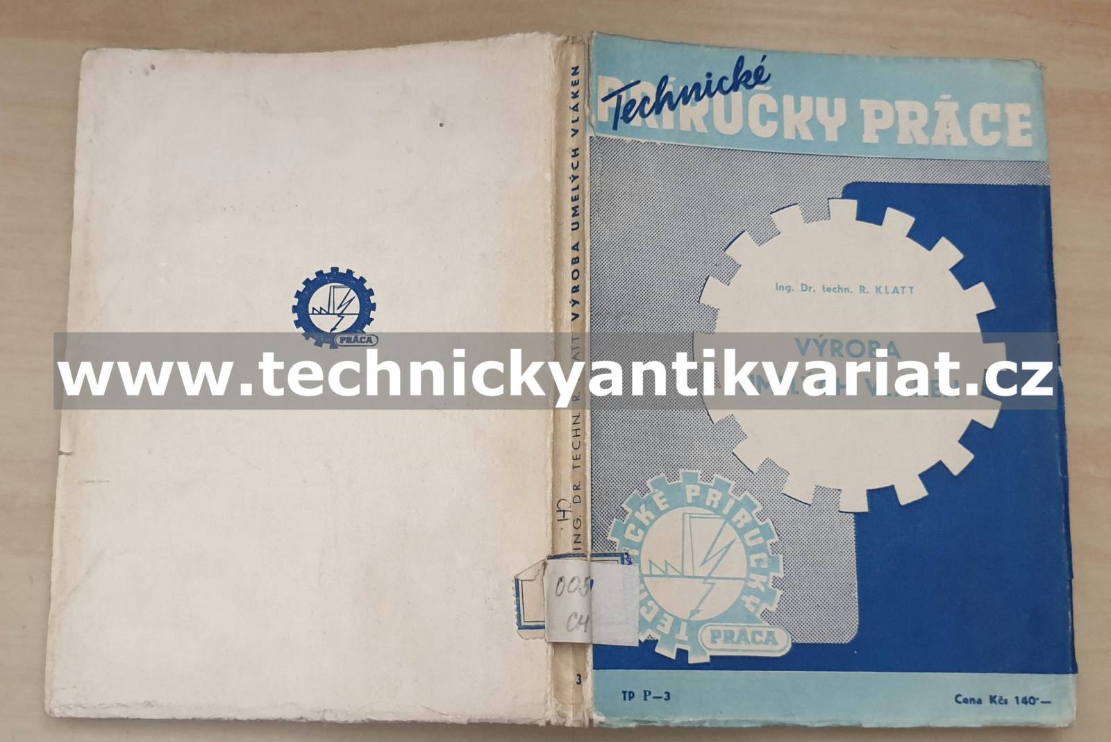 Výroba umelých vláken - Rudolf Klatt (1949)