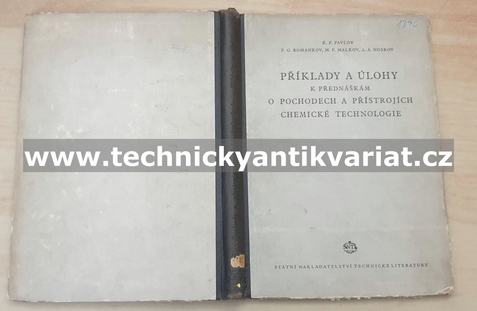 Příklady a úlohy k přednáškám o pochodech a přístrojích chemické technologie (1953)
