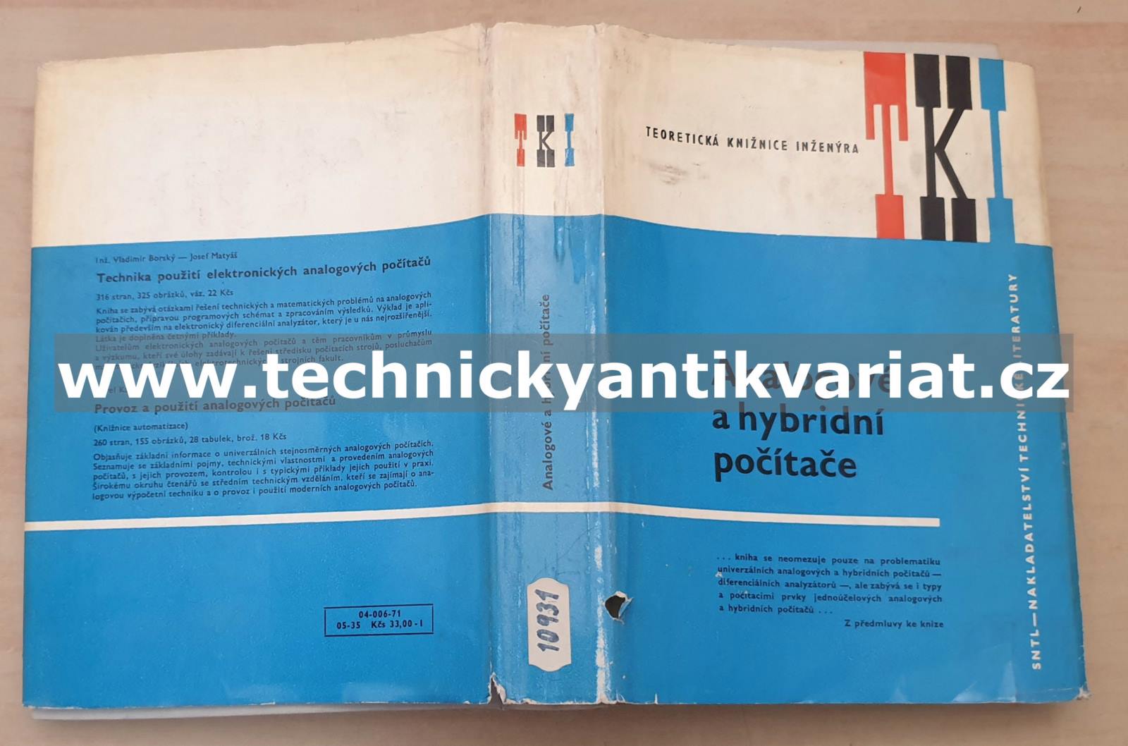 Analogové a hybridní počítače (1971)