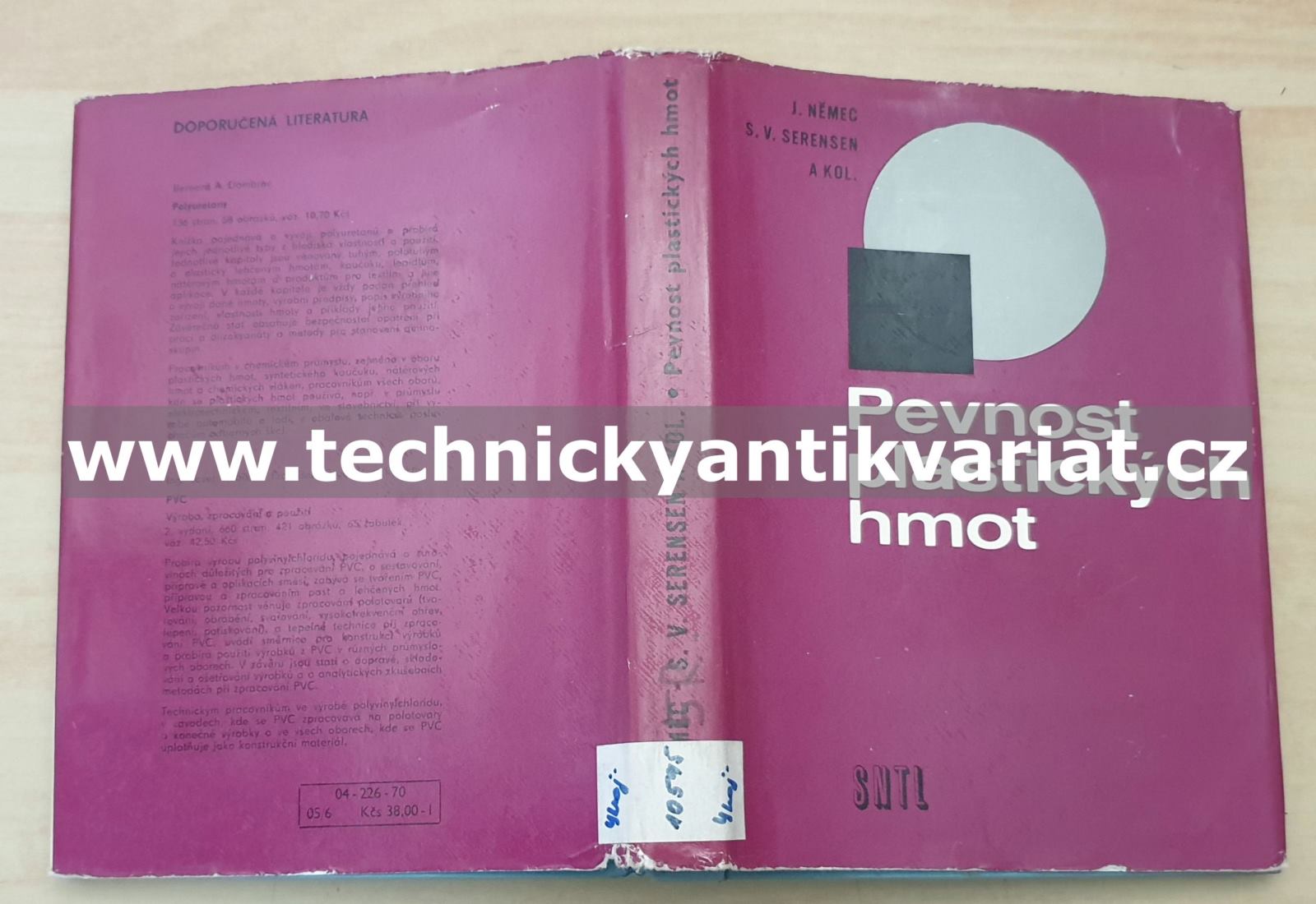 Pevnost plastických hmot - Němec, Serensen (1970)