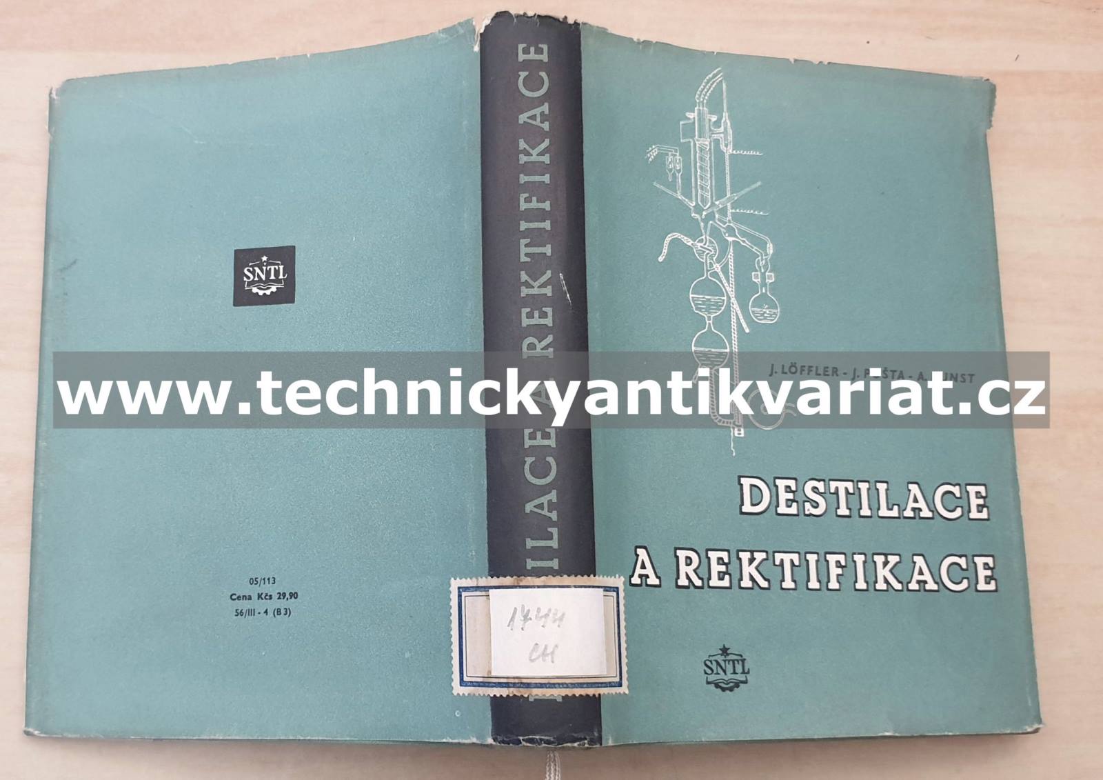 Destilace a rektifikace - Loffler, Pošta, Kunst (1956)