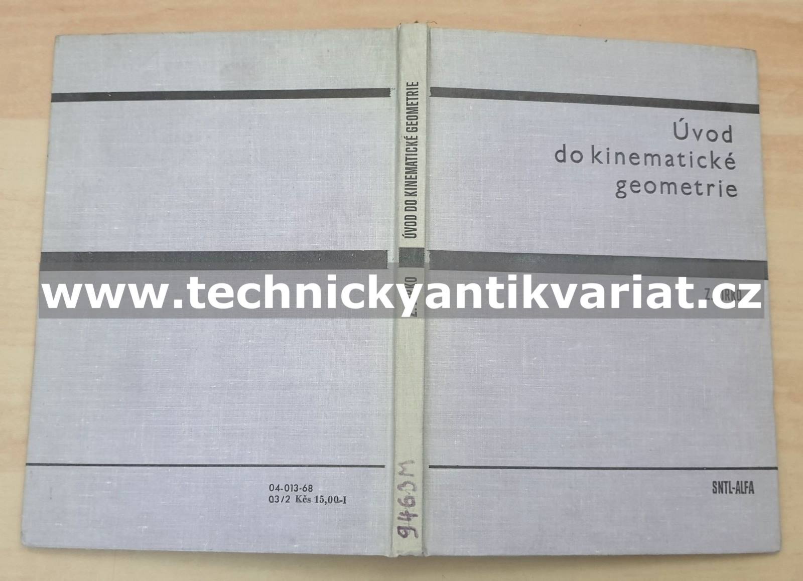 Úvod do kinematické geometrie - Zdeněk Pírko (1968)
