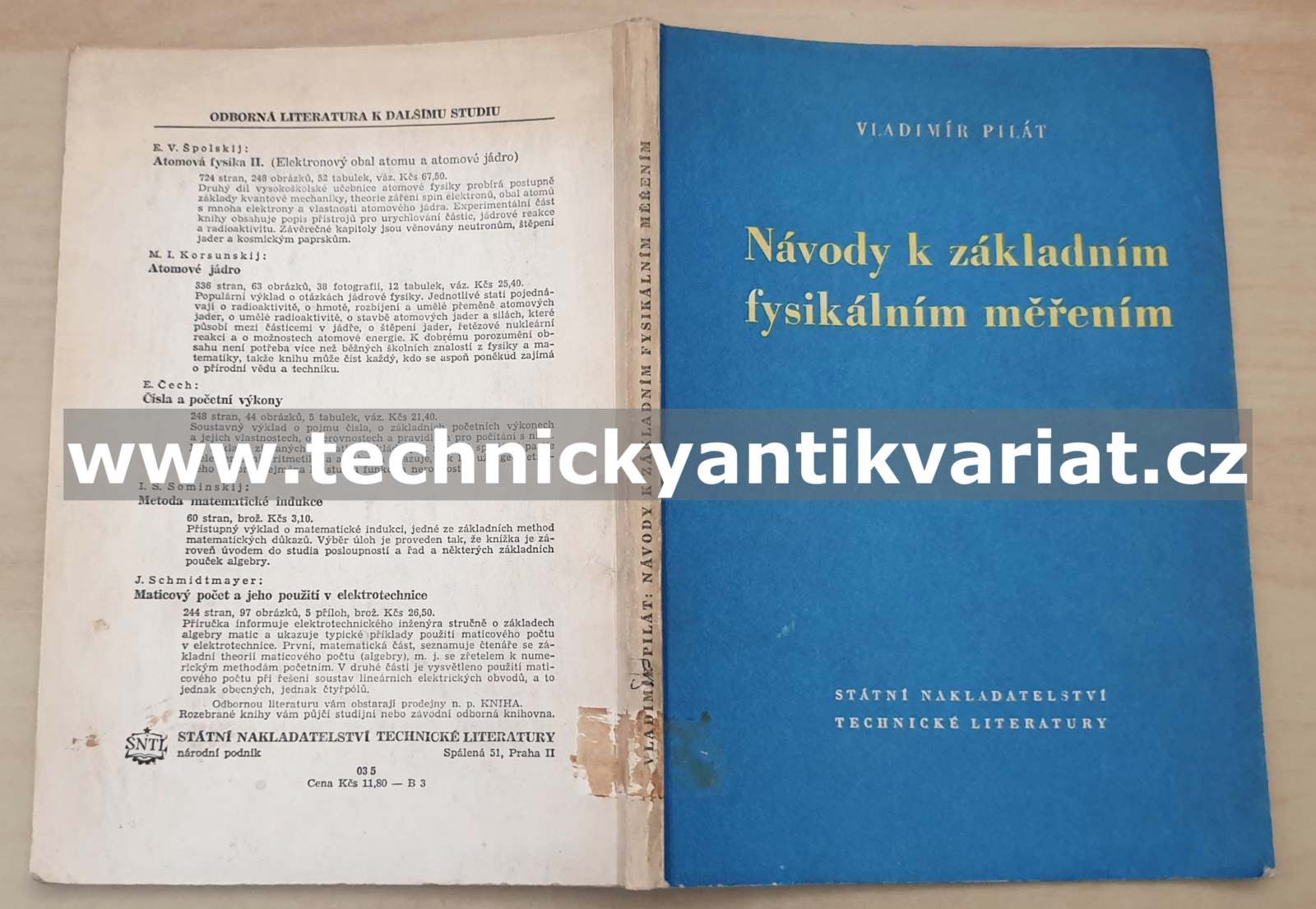 Návody k základním fysikálním měřením - Vladimír Pilát (1955)