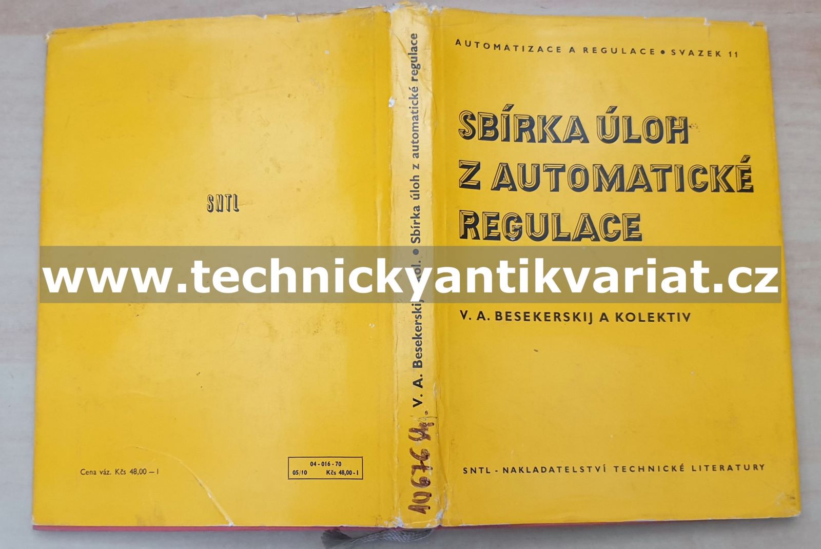 Sbírka úloh z automatické regulace - Besekerskij (1970)