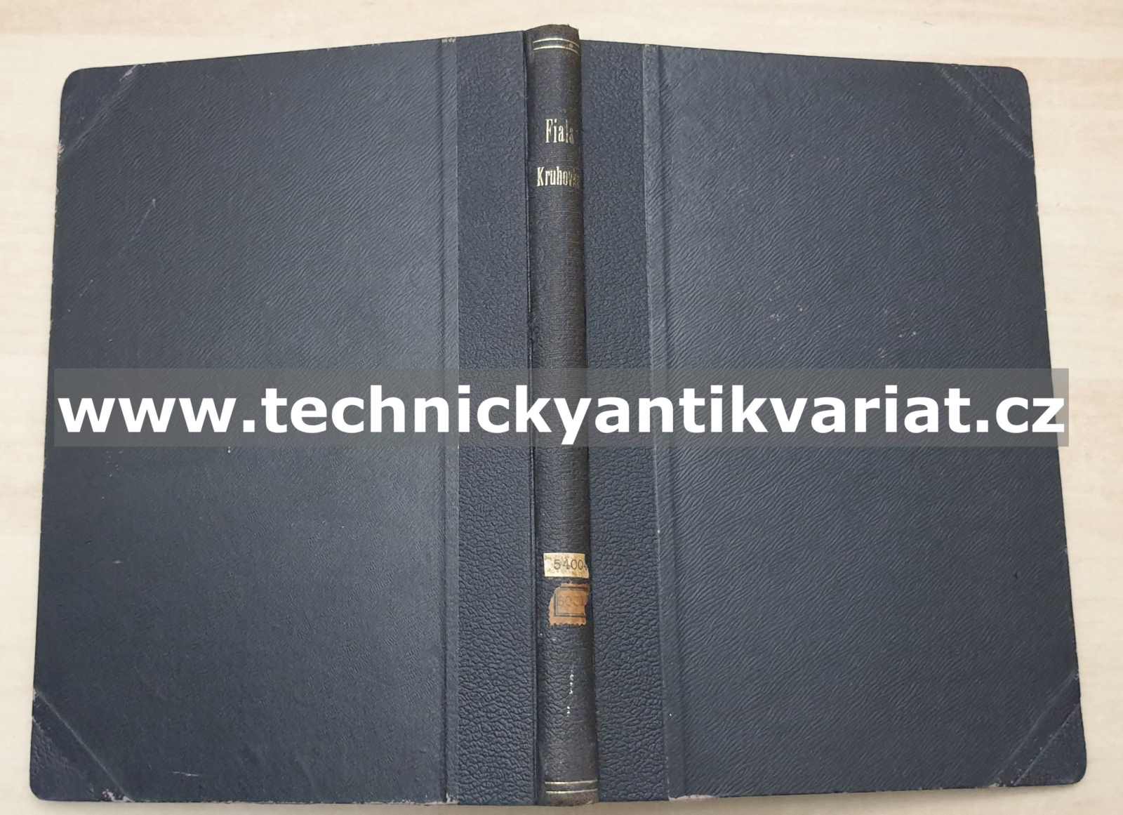 Kruhovka 1.Konstrukce, kruhovky, 2. Rovnání v kruhovce - Josef Rudolf Fiala (1926)
