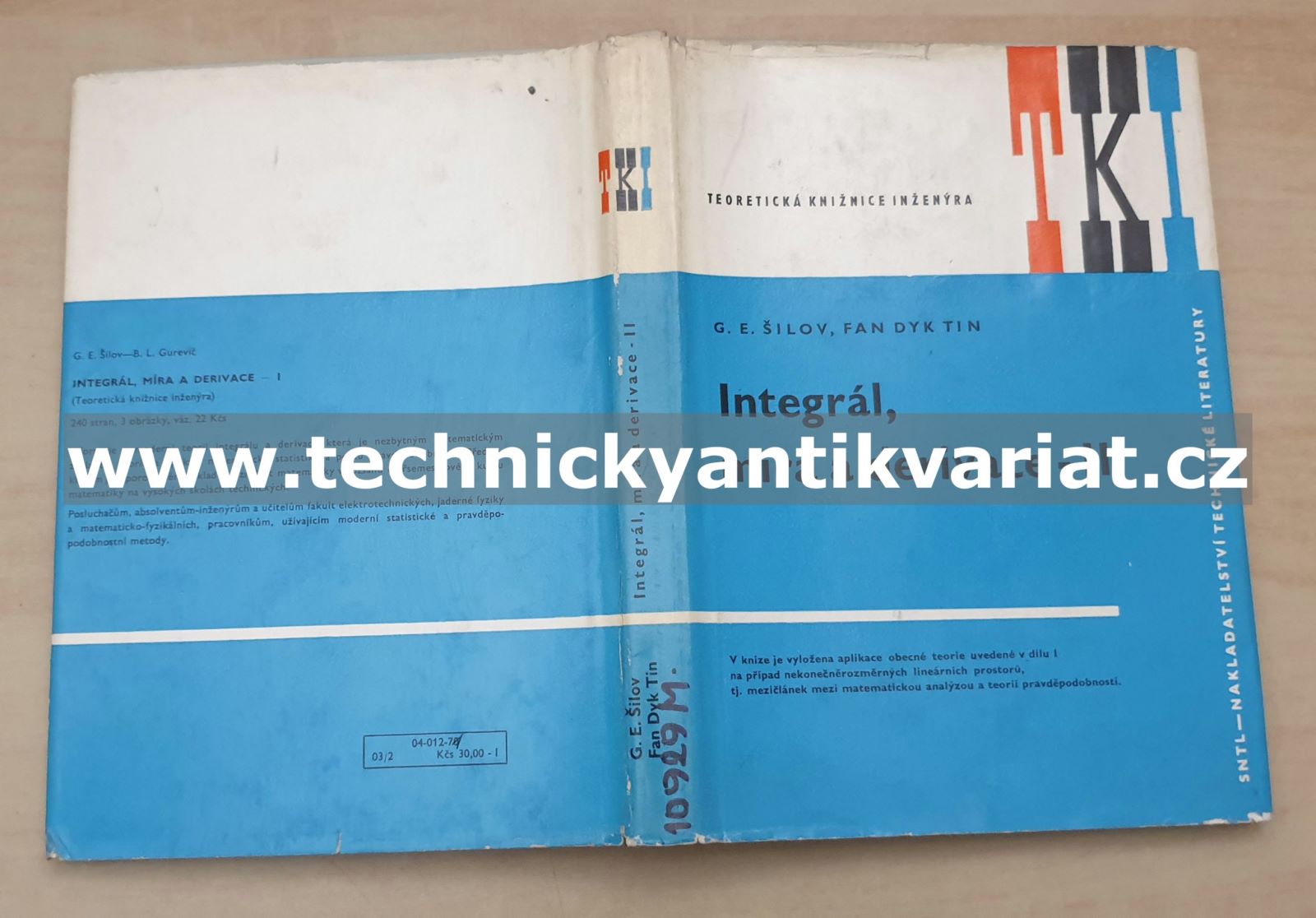 Integrál, míra a derivace II - Šilov, Tin (1971)