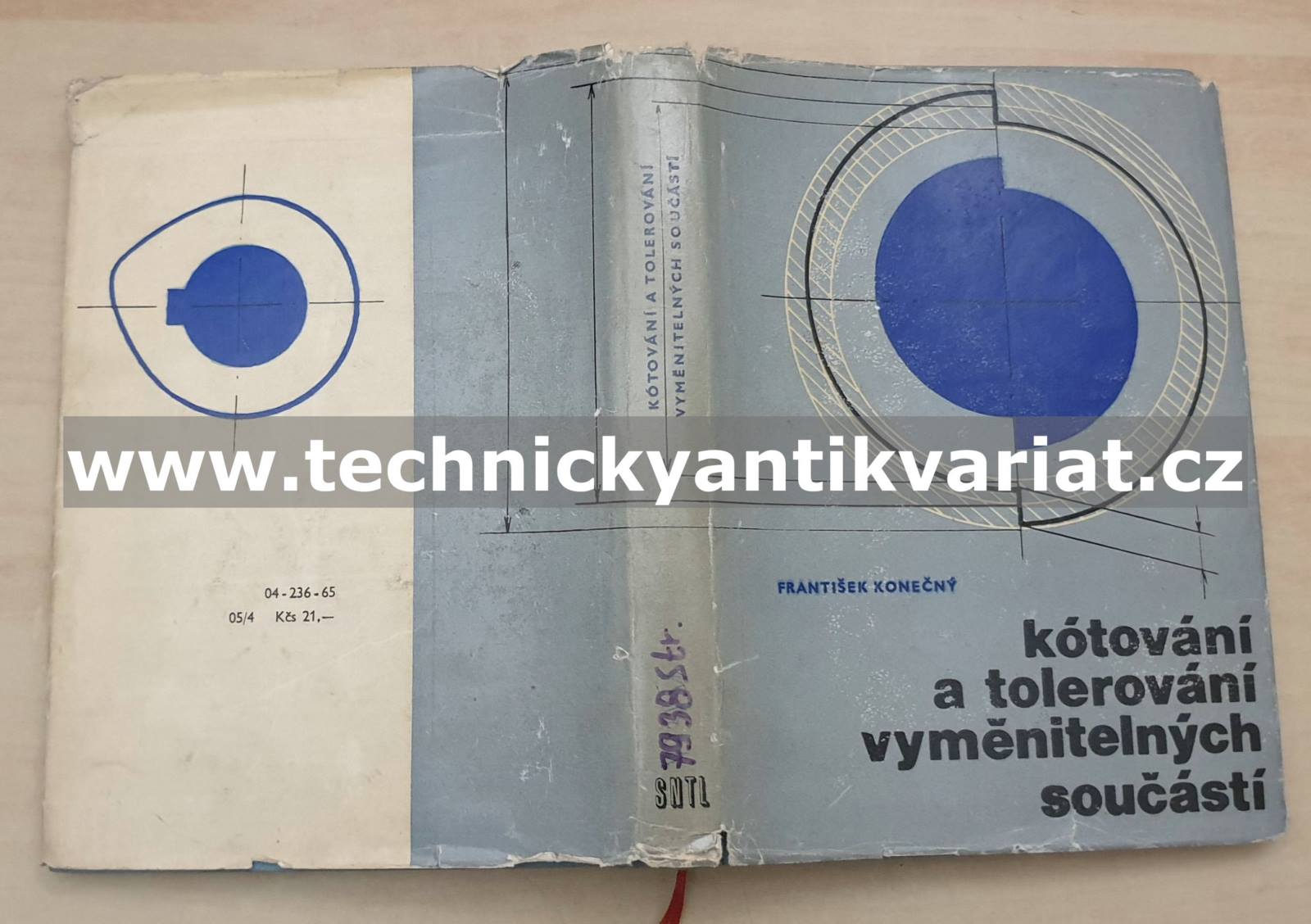 Kotování a tolerování vyměnitelných součástí - František Konečný (1965)