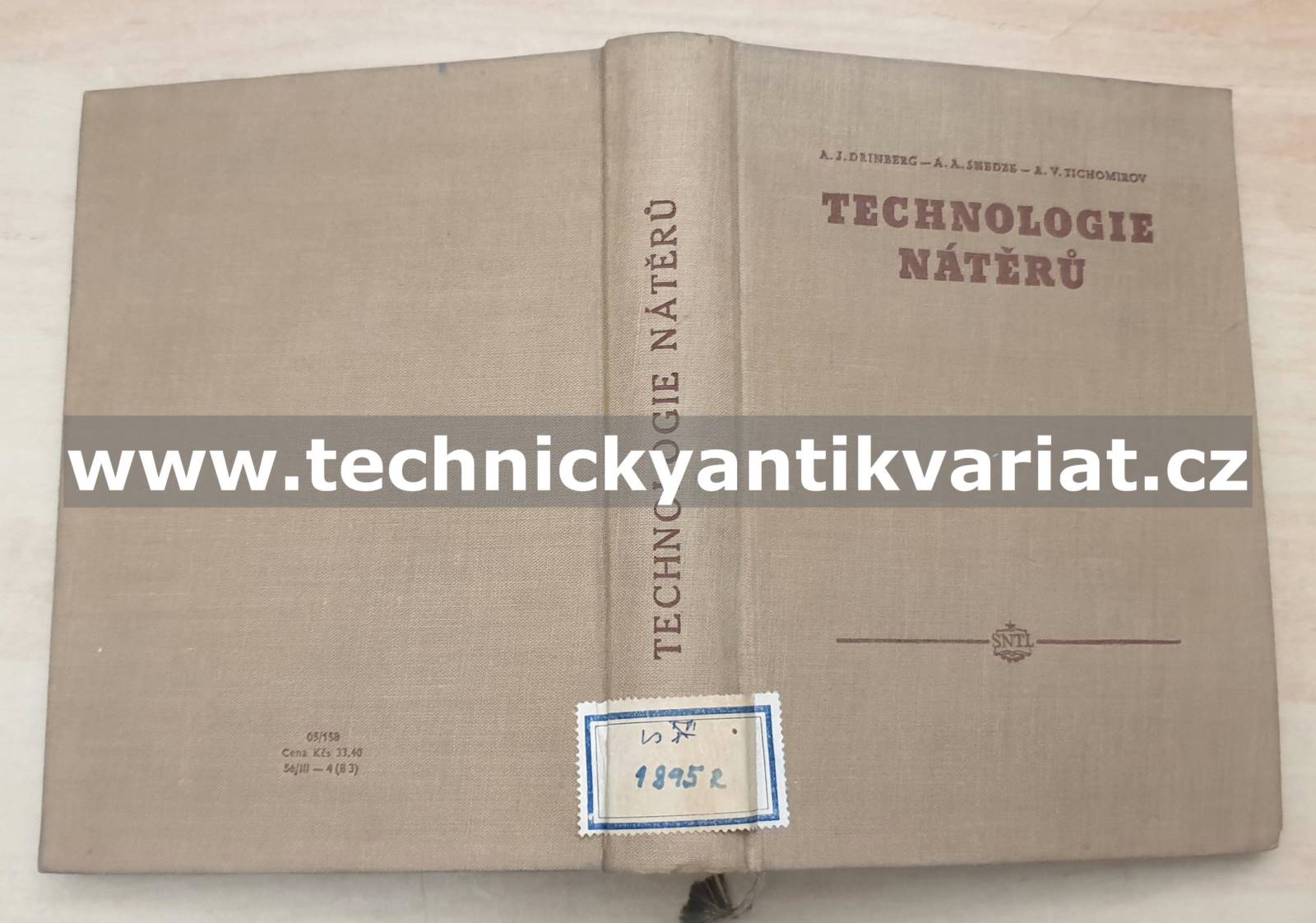 Technologie nátěrů - Drinberg, Snedze, Tichomirov (1956)