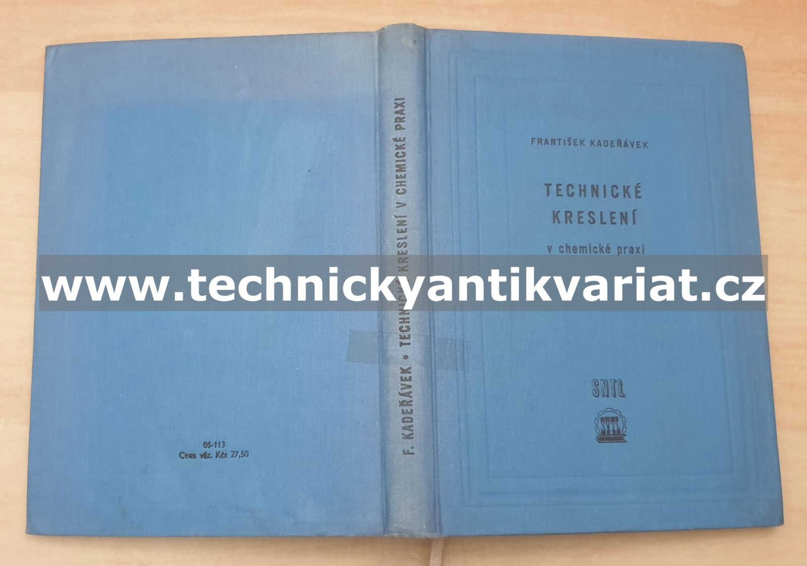 Technické kreslení v chemické praxi - František Kadeřávek (1960)