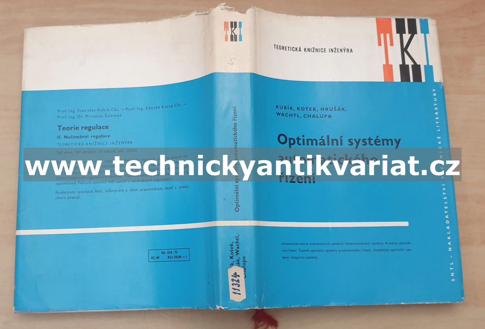 Optimální systémy automatického řízení - Kubík, Kotek, Hruška, Wachtl, Chalupa (1972)