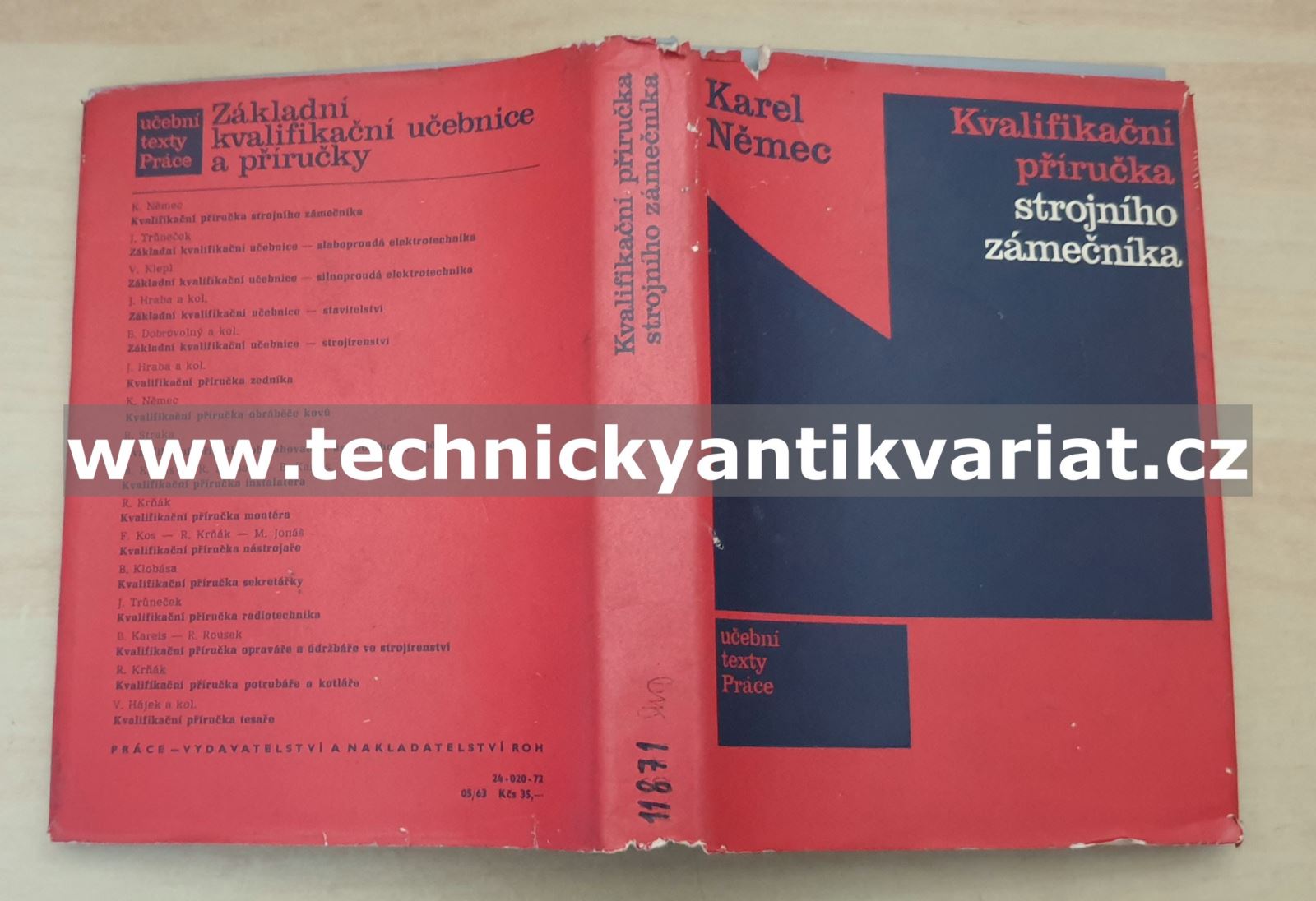 Kvalifikační příručka strojního zámečníka - Karel Němec (1972)