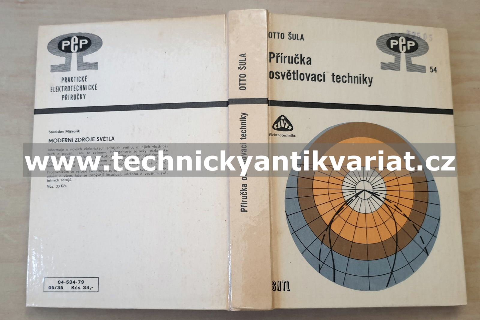 Příručka osvětlovací techniky - Otto Šula (1979)