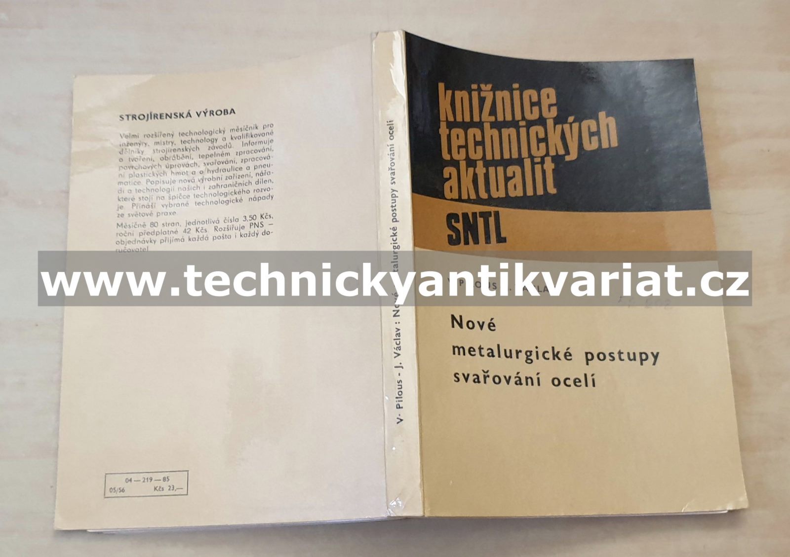 Nové metalurgické postupy svařování ocelí - Pilous, Václav (1985)