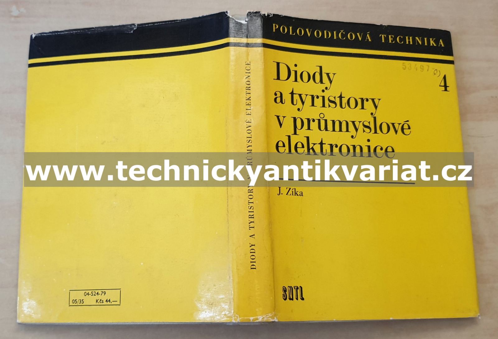Diody a tyristory v průmyslové elektrotechnice - Josef Zíka (1979)