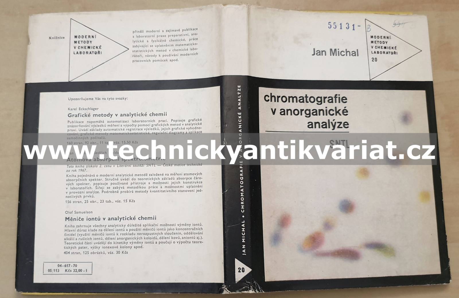 Chromatografie v anglické analýze - Jan Michal (1970)