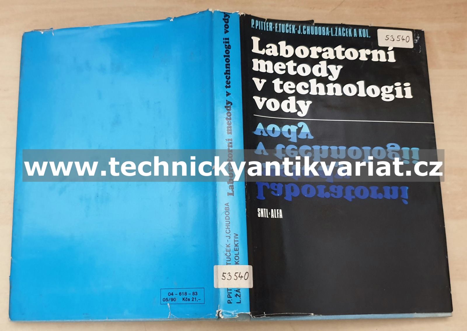 Laboratorní metody v technologii vody - Pitter, Tuček, Chudoba, Žáček (1983)