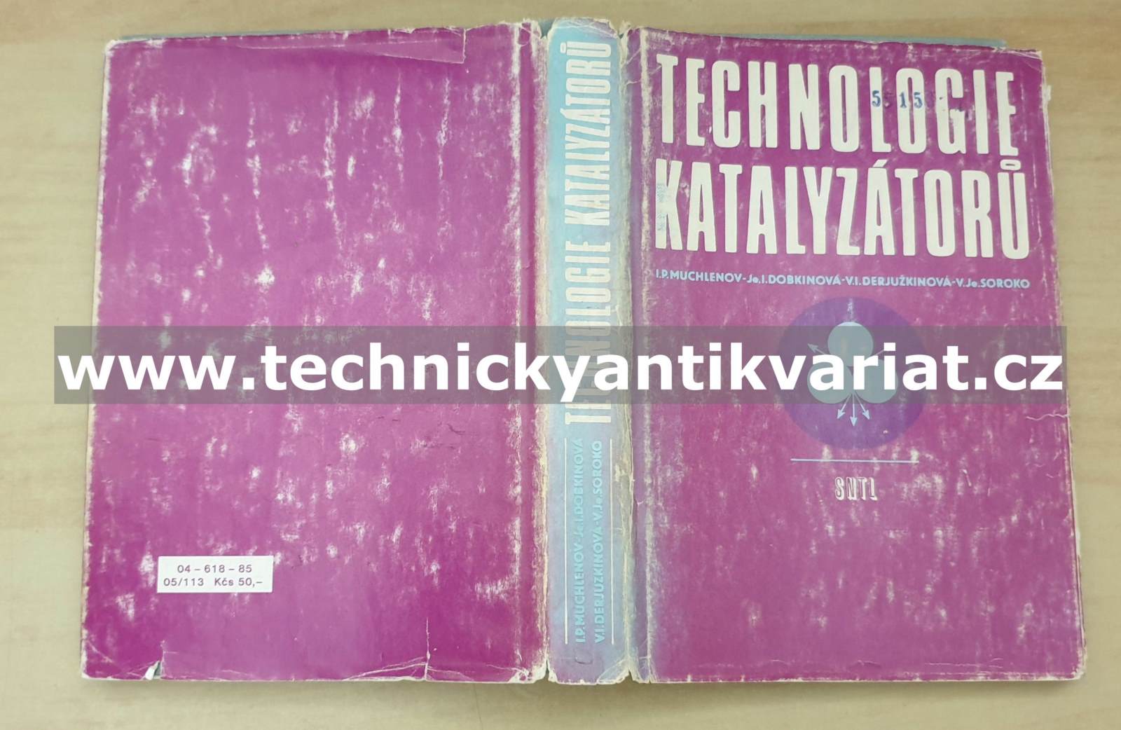 Technologie katalyzátorů - Muchlenov, Dobkinová, Derjužkinová, Soroko (1985)