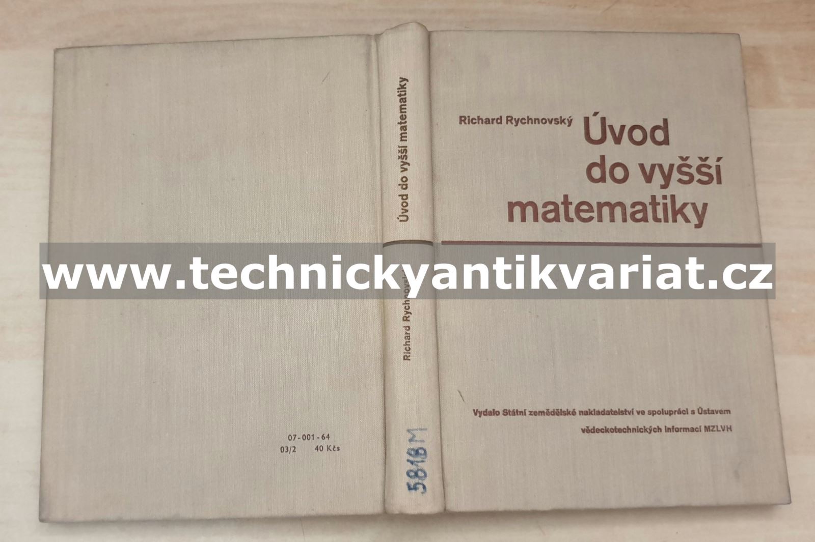 Úvod do vyšší matematiky - Richard Rychnovský (1964)