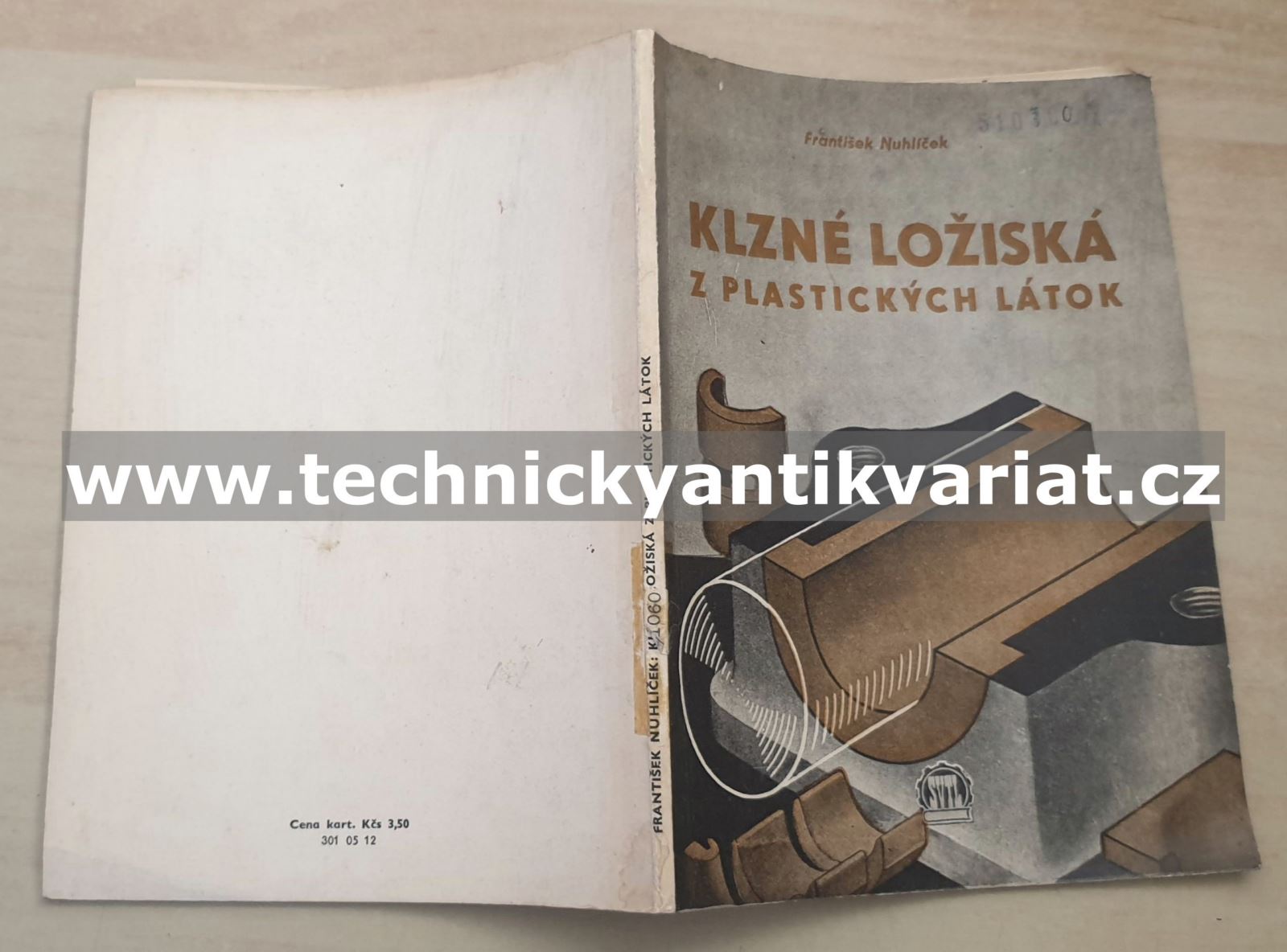 Klzné ložiska z plastických látok - František Nuhlíček (1956)