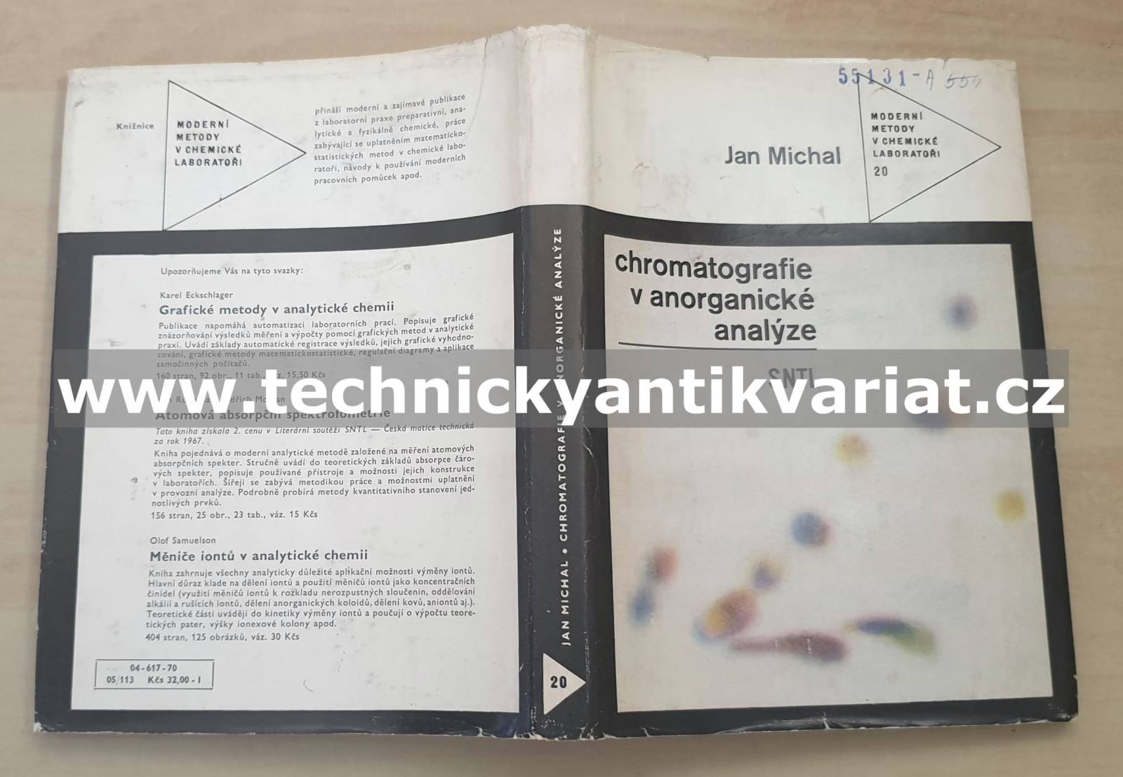 Chromatografie v anorganické analýze - Jan Michal (1970)