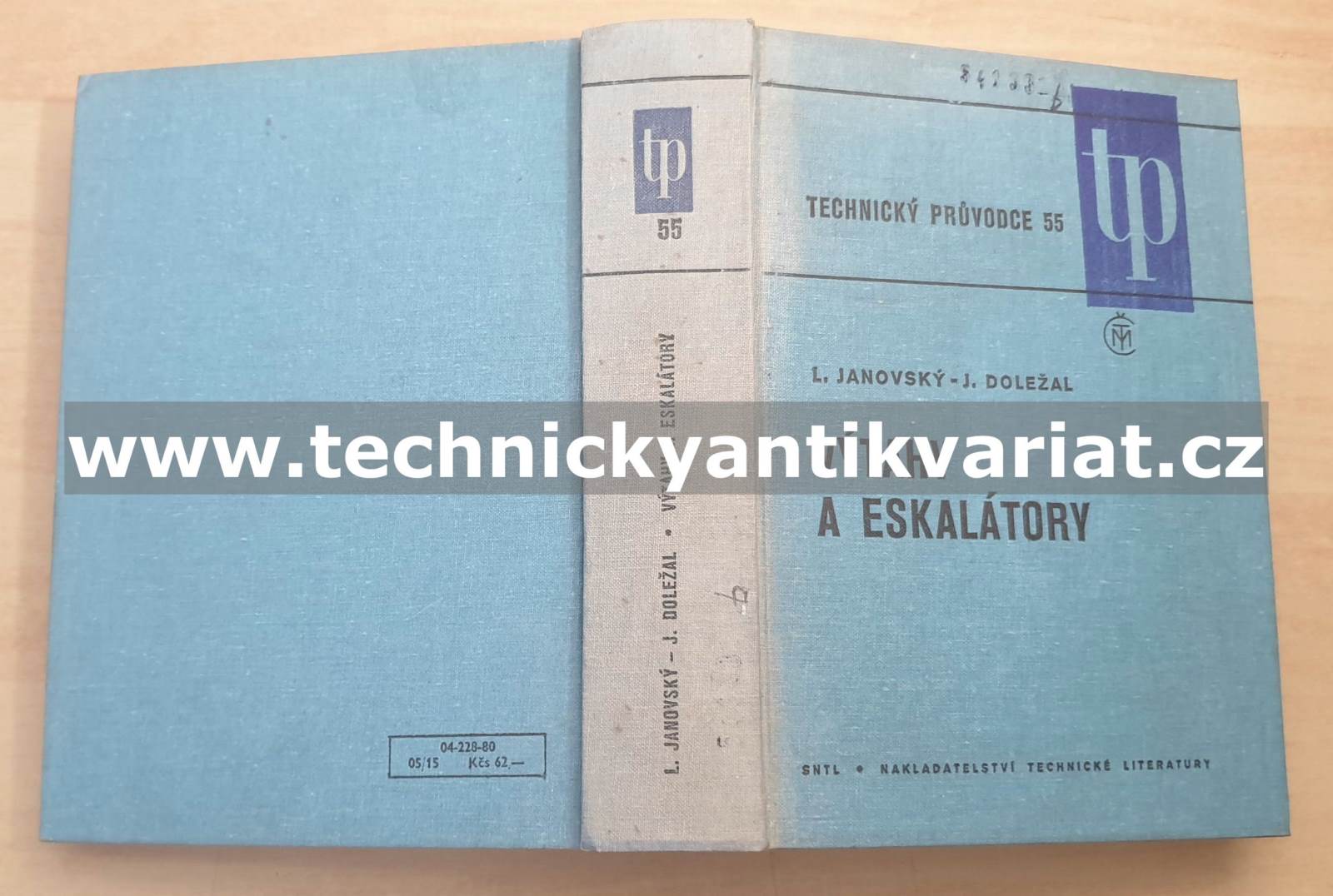 Výtahy a eskalátory - L.Janovský, J. Doležal (1980)