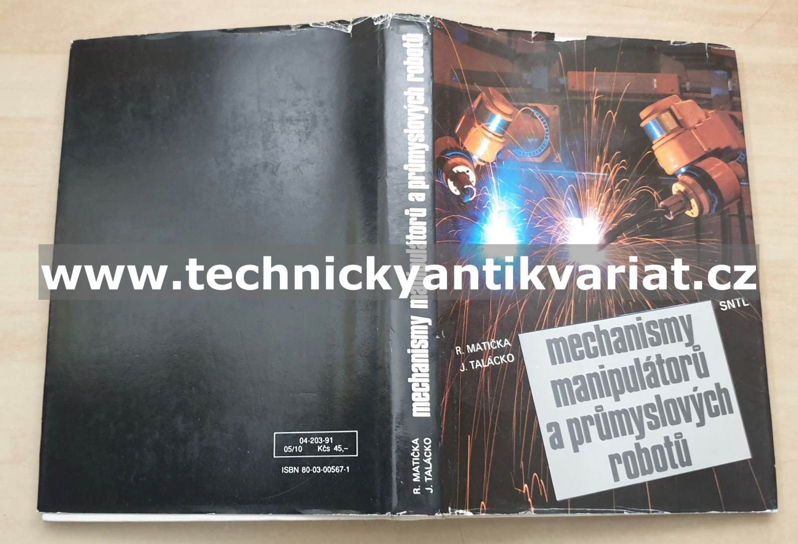 Mechanismy manipulátorů a průmyslových robotů - Matičko, Talácko (1991)