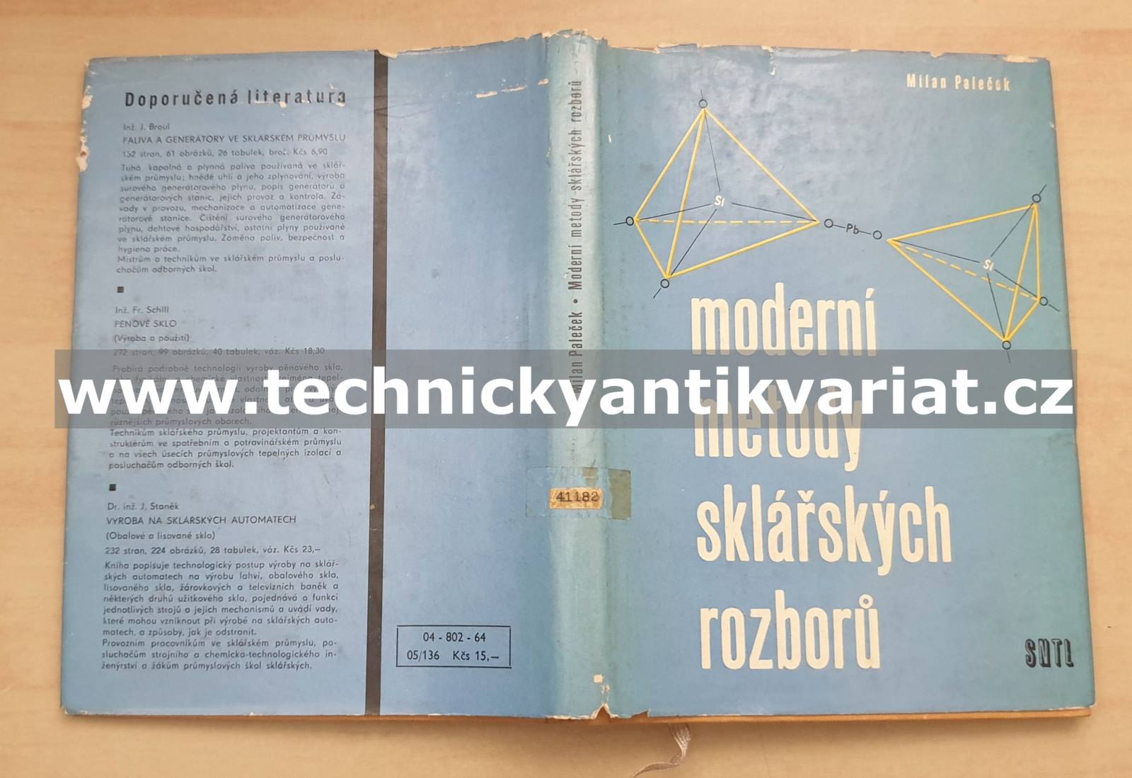 Moderní metody sklářských rozborů - Milan Paleček (1964)