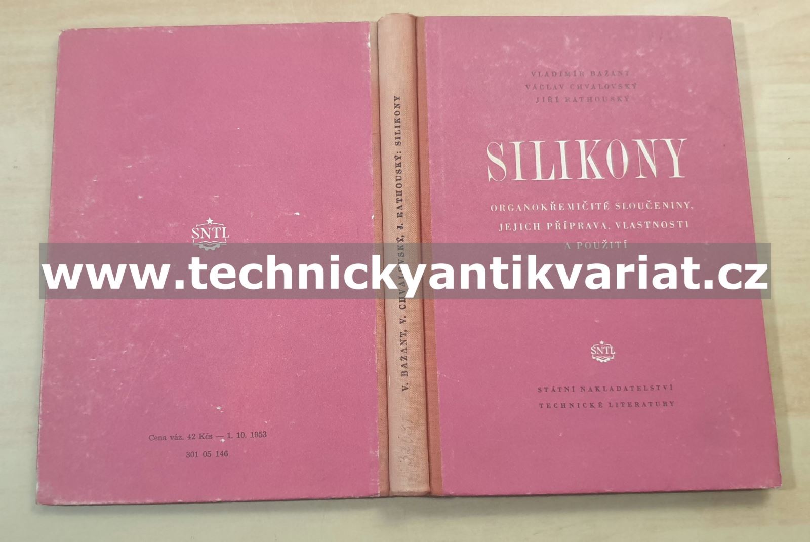 Silikony - Bažant, Chvalovský, Rathouský (1954)