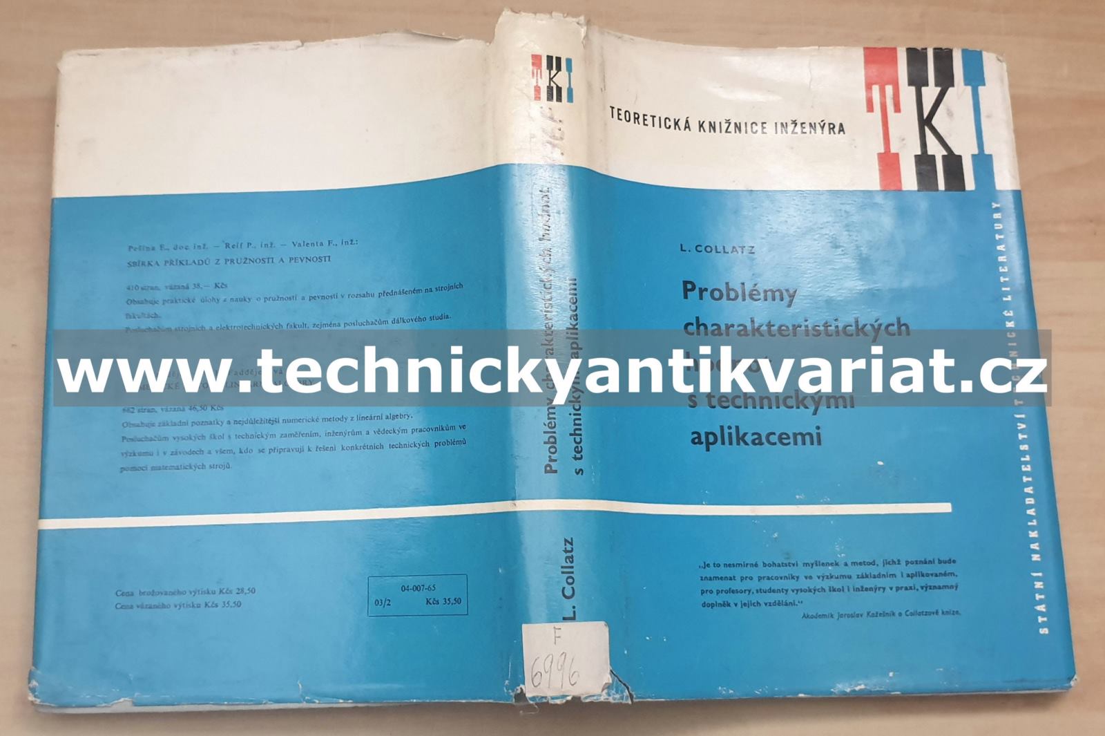 Problémy charakteristických hodnot s technickými aplikacemi - L. Collatz (1965)