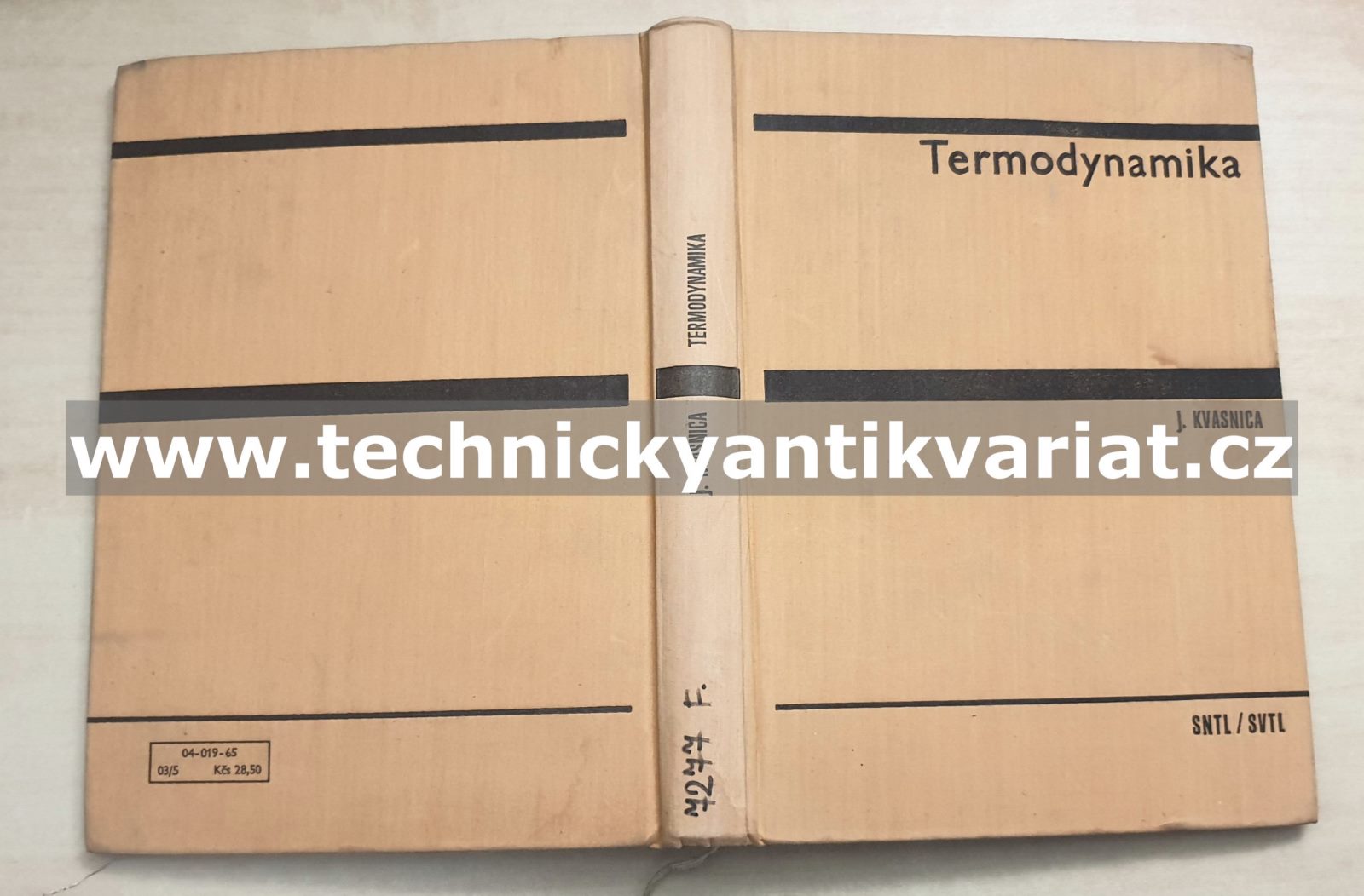 Termodynamika - Jozef Kvasnica (1965)