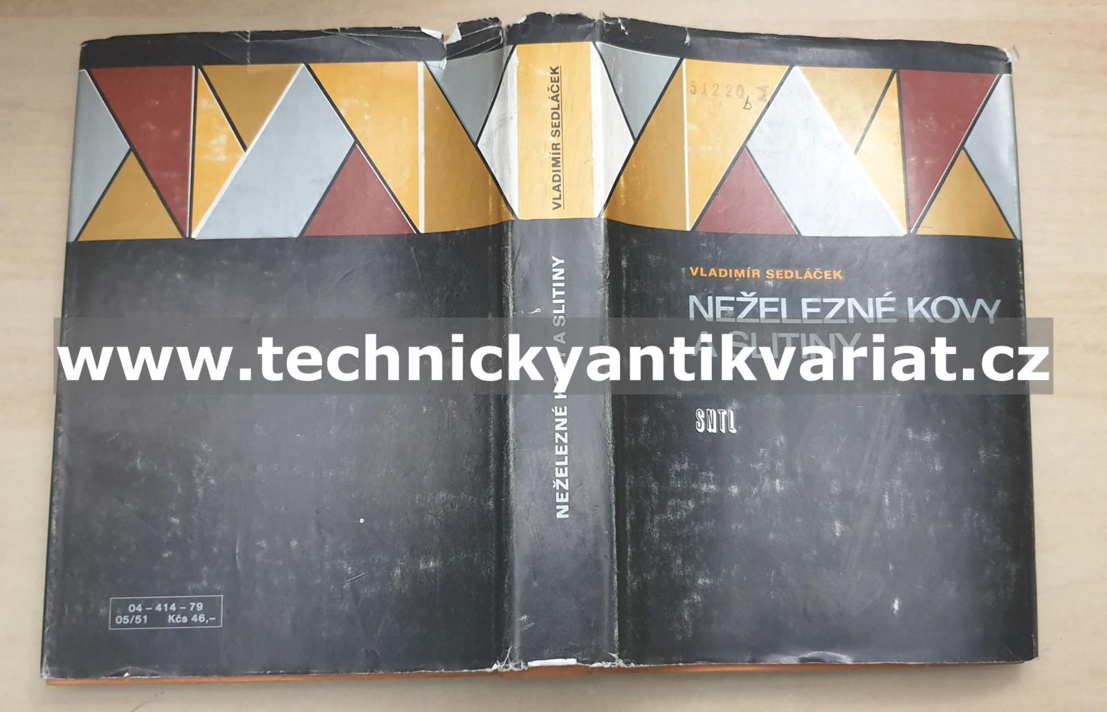 Neželezné kovy a slitiny - Vladimír Sedláček (1979)