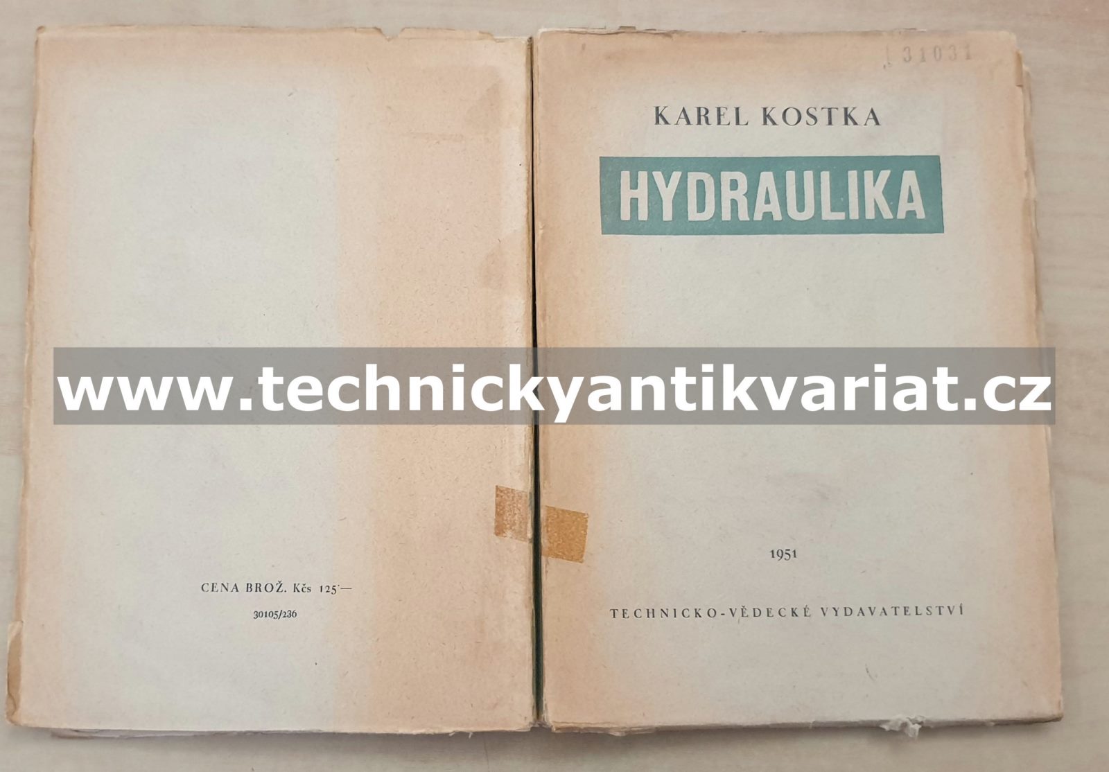 Hydraulika - Karel Kostka (1951)