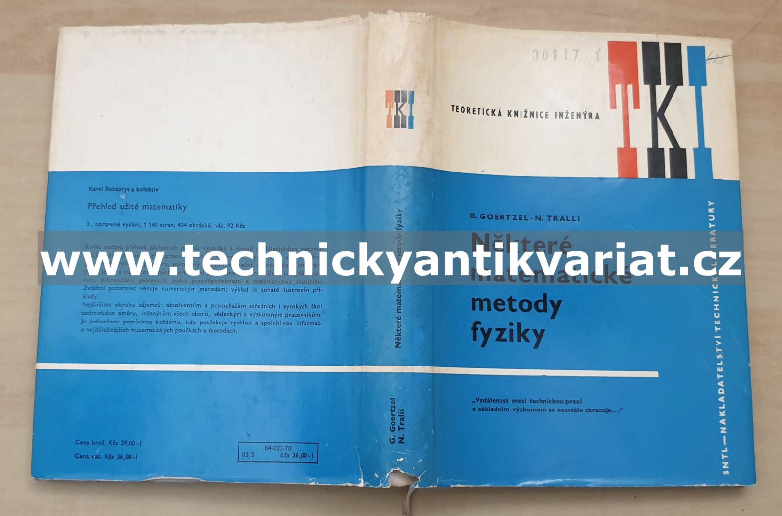 Některé matematické metody fyziky - Goertzel, Tralli (1970)