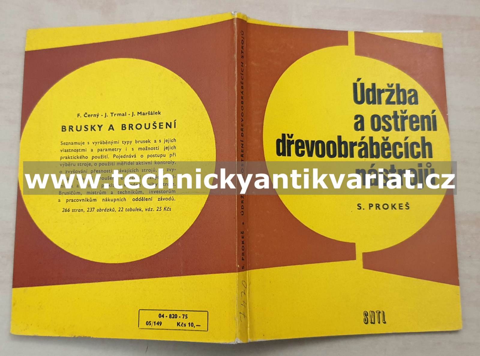 Údržba a ostření dřevoobráběcích nástroj - Stanislav Prokeš (1975)